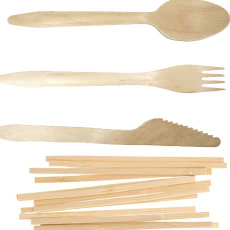 Wooden Spoons & Wooden Stirrer